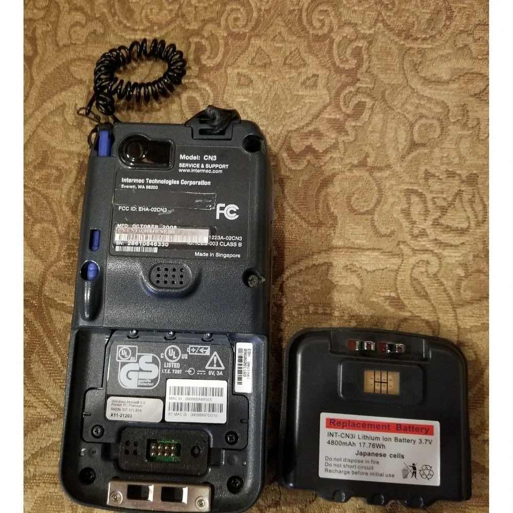Intermec CN3 Barcode Scanner Mobile Computer- Lot of 2